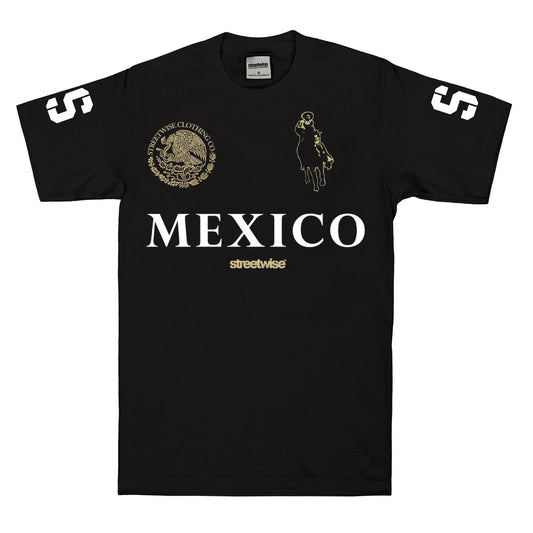 Streetwise Narco Polo T-Shirt - Mexico, Chicano, Pancho Villa Streetwear Shirt