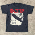 Led Zeppelin Album Rock Band 1969, Unisex Black T-shirt, Sizes S-5XL