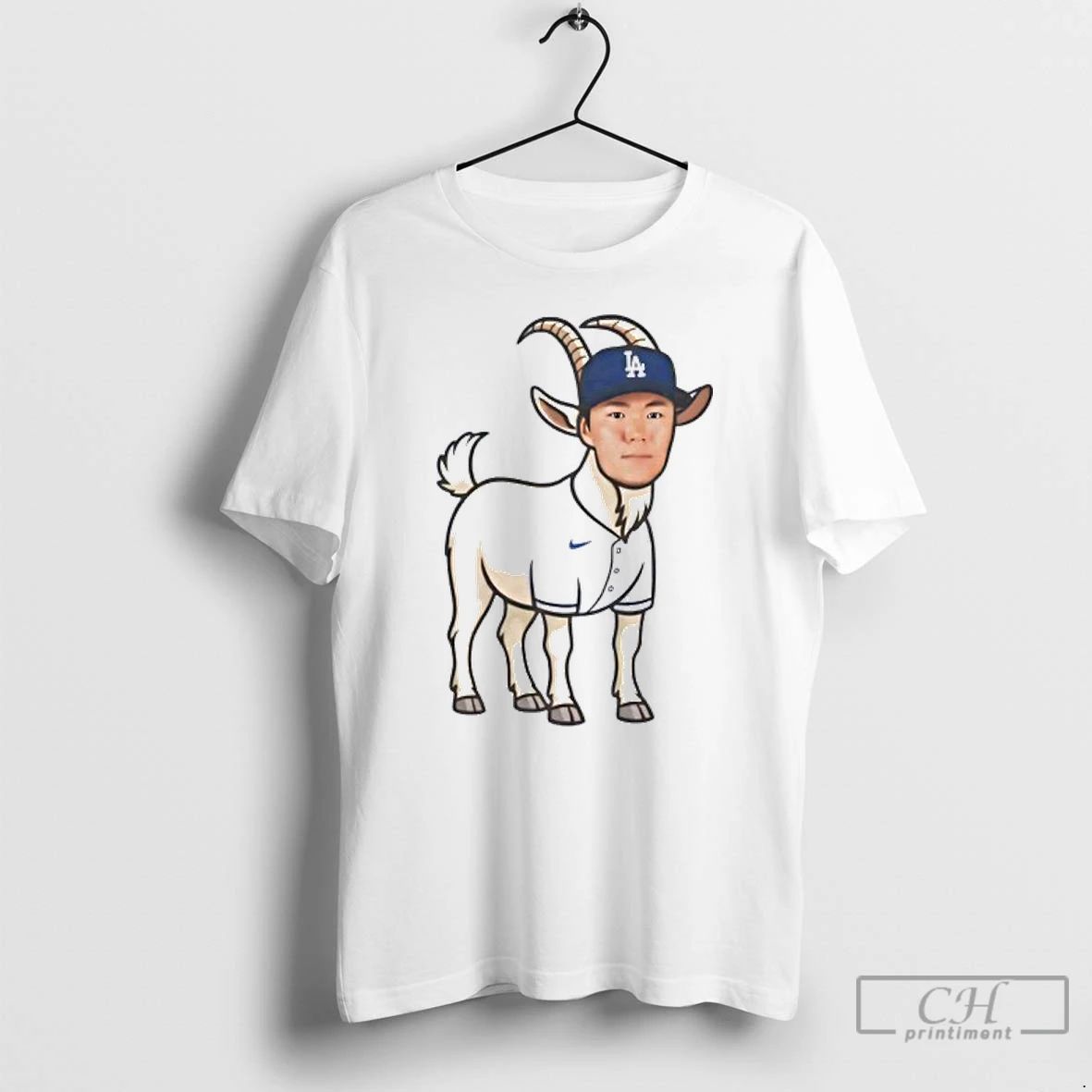 Classic Yoshinobu Yamamoto The Goat Los Angeles Dodgers T Shirts