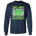 You Good Bruh Smiling Face Mental Health Awareness Long Sleeve T-Shirt