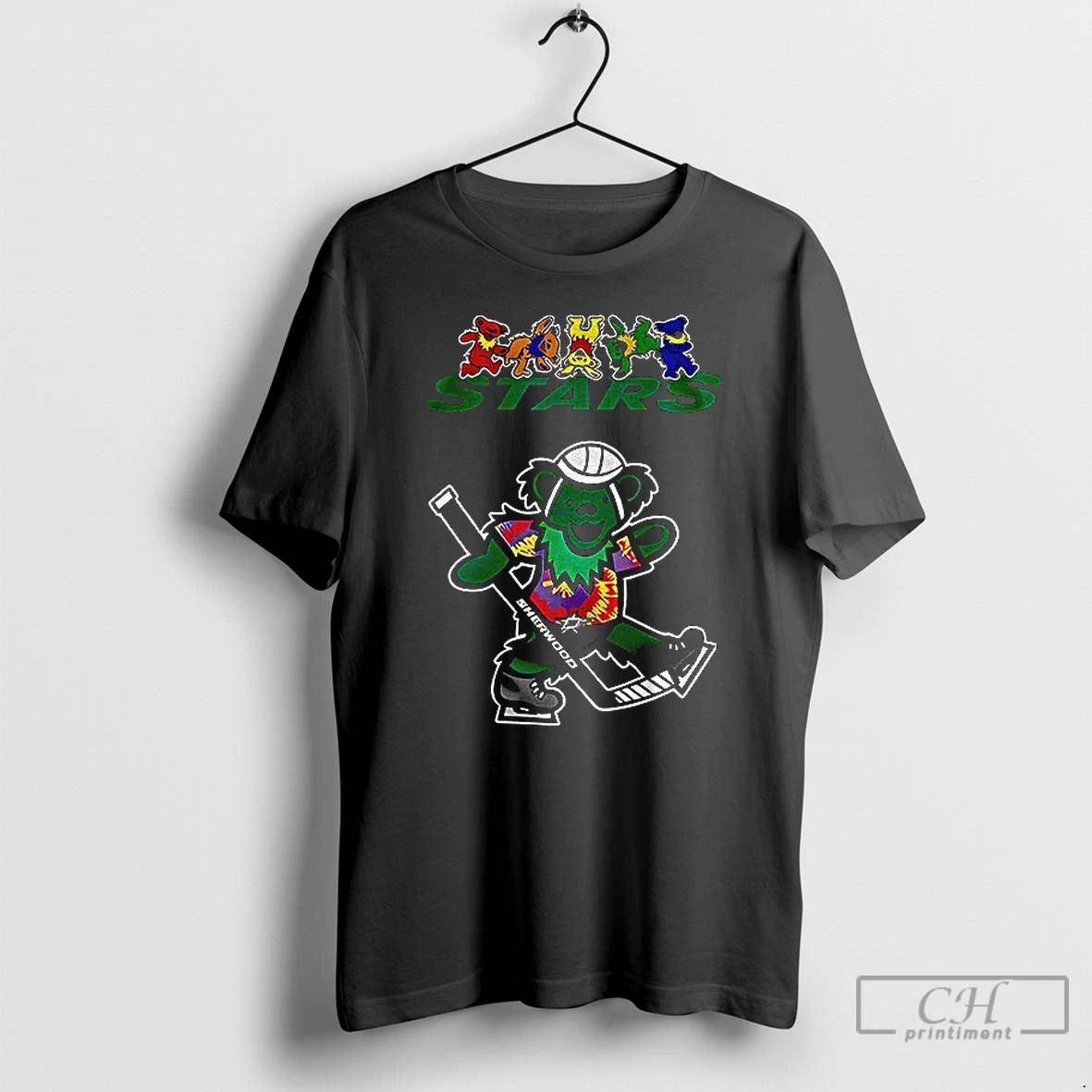Classic Dallas Stars Grateful Dead Night 60th T Shirts