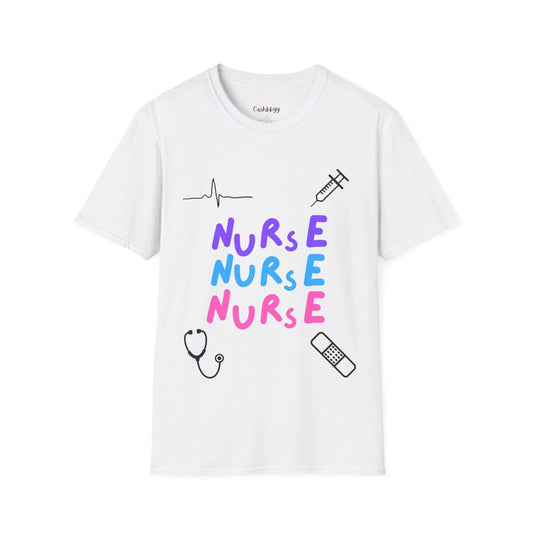 Stylish Healthcare Nurse Graphic Tee - Trendy Shirt for Medical Professionals