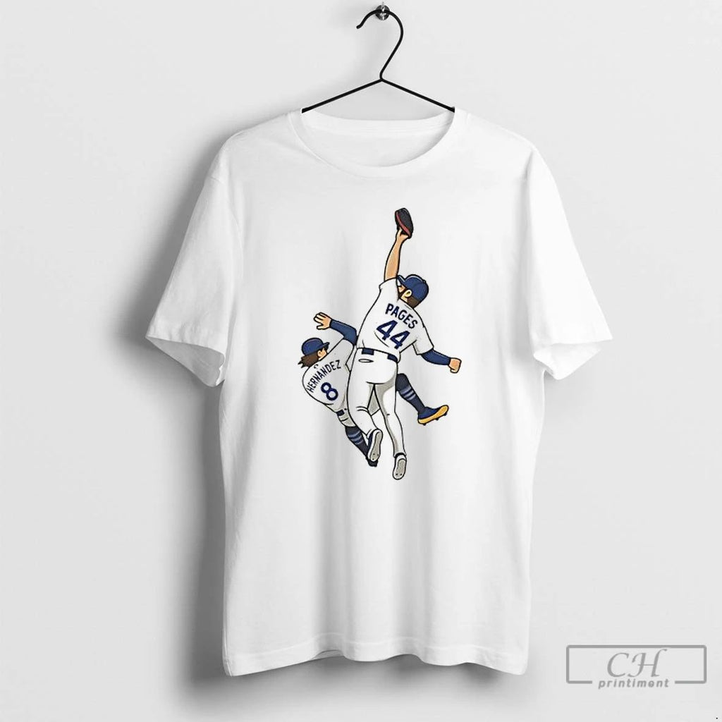 Premium Dodgers Andy Pages Kike Hernandez 9th Inning Catch World Series T Shirts