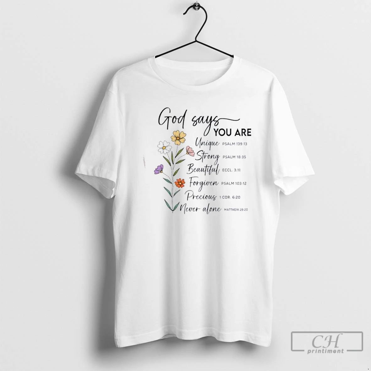 Classic God Says You Are Christian Faith Inspirational T Shirts