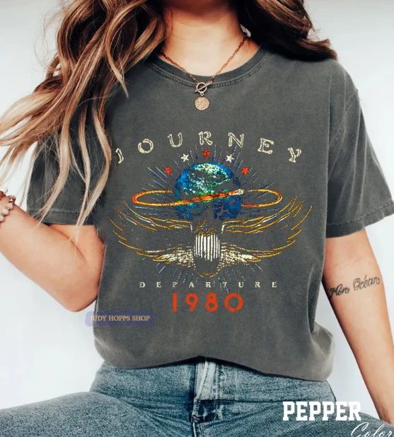 Journey Rock Band Tee, Journey Band T-Shirt