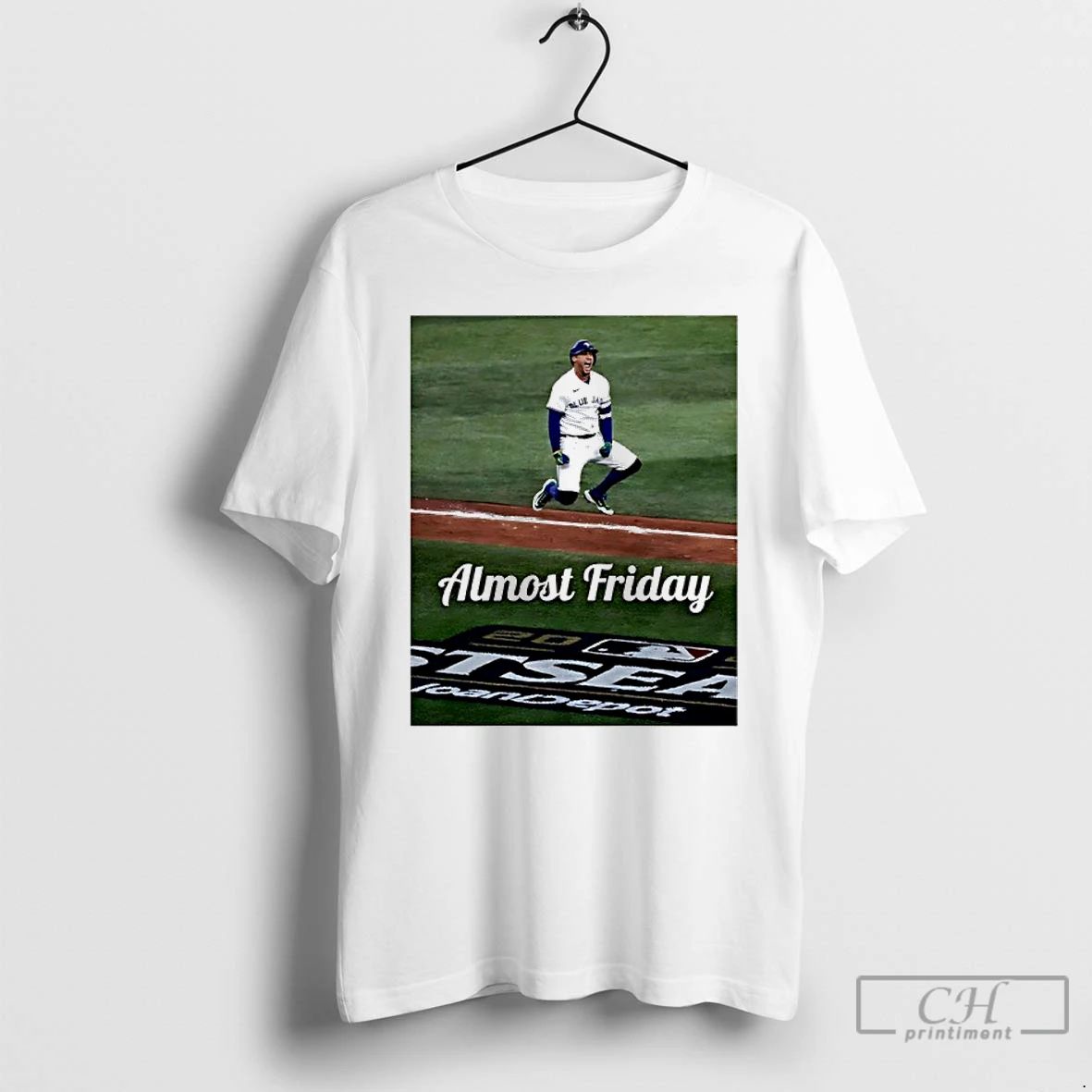 Classic Springer Jump George Springer Toronto Blue Jays Almost Friday T Shirts