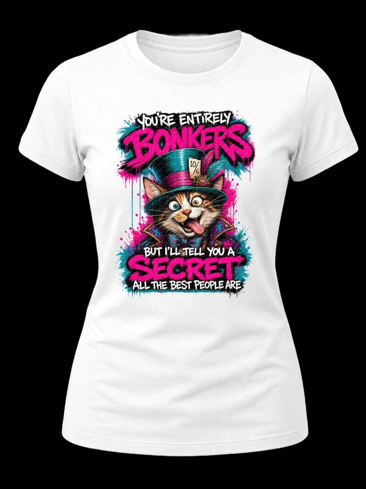 You’re Entirely Bonkers Calico Cat Shirt