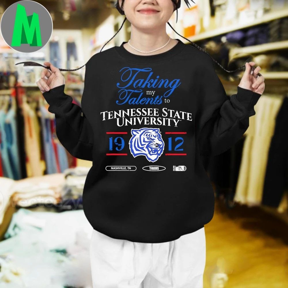 Original Taking My Talents To Tennessee State University Signing Day Logo 2026 Shirt