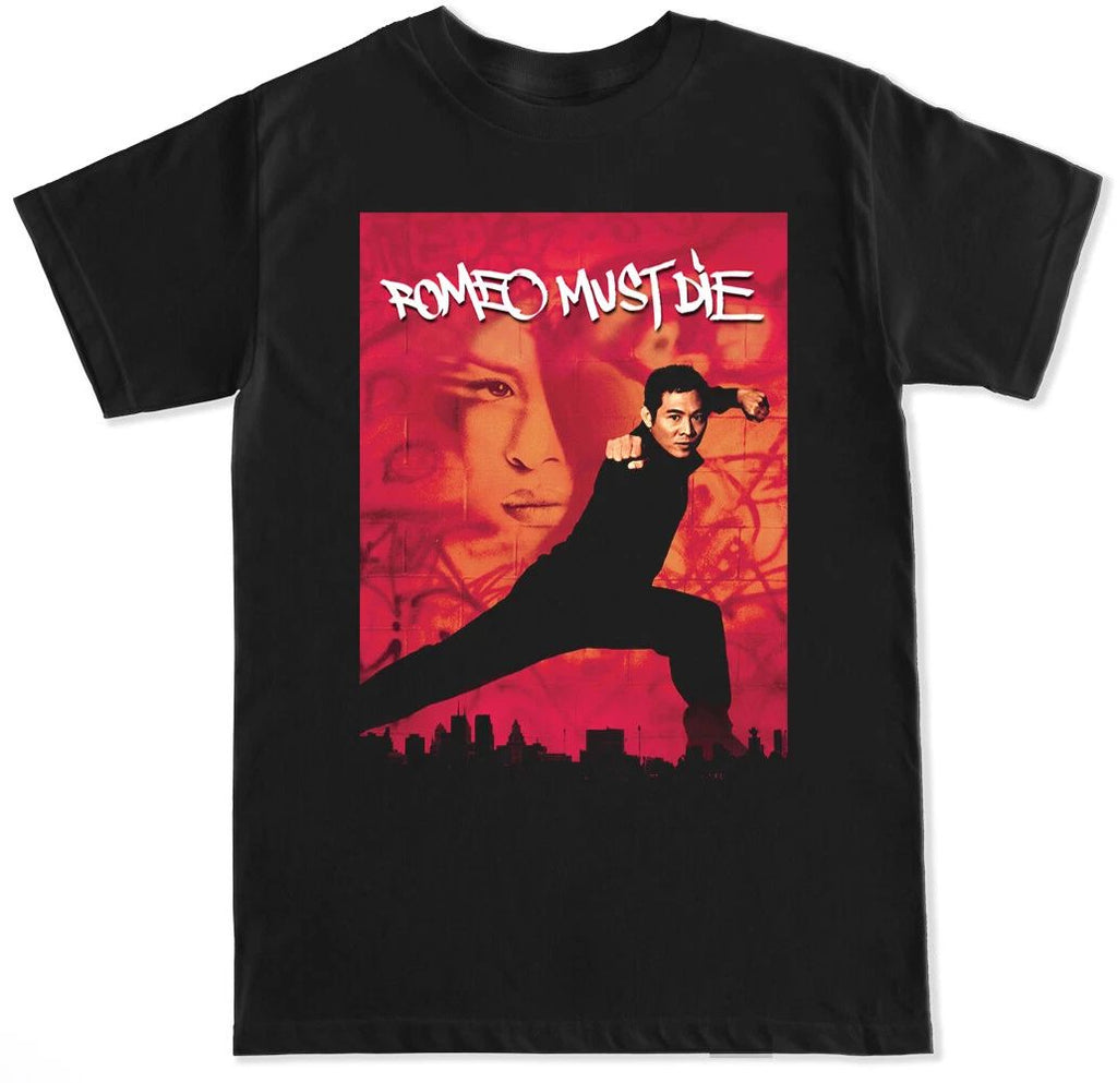 ROMEO MUST JET LI HIP HOP RAP BRED CLASSIC RETRO SF MOVIE FILM MENS T SHIRT