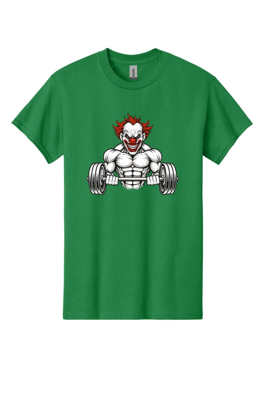 Men's Funny Joker Dumble Body Builder Gym Workout T-Shirt USA New Gift Tee S-3XL