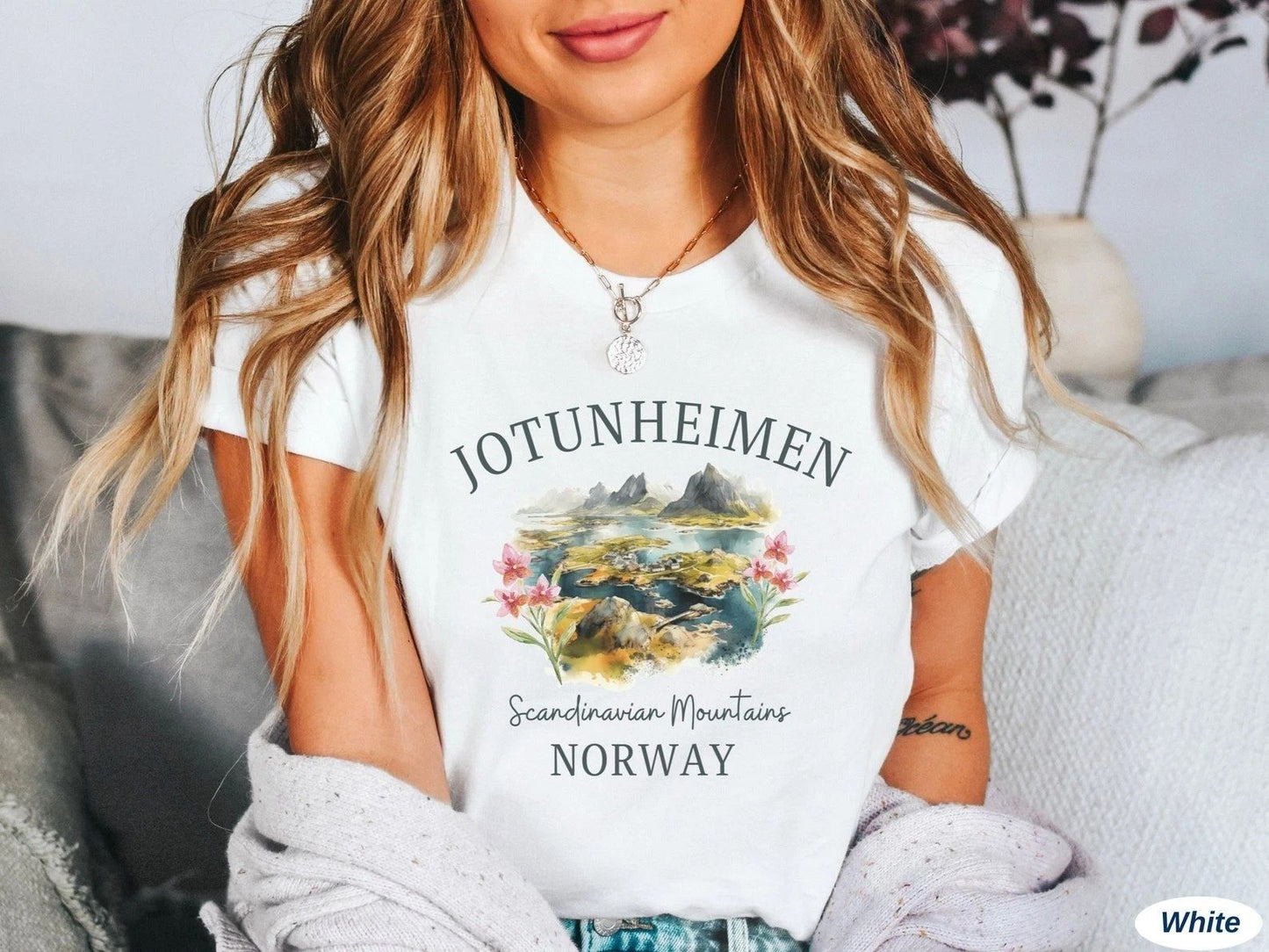 Jotunheimen T-Shirt Travel Gift for Norway Trip Lovers Souvenir Tee