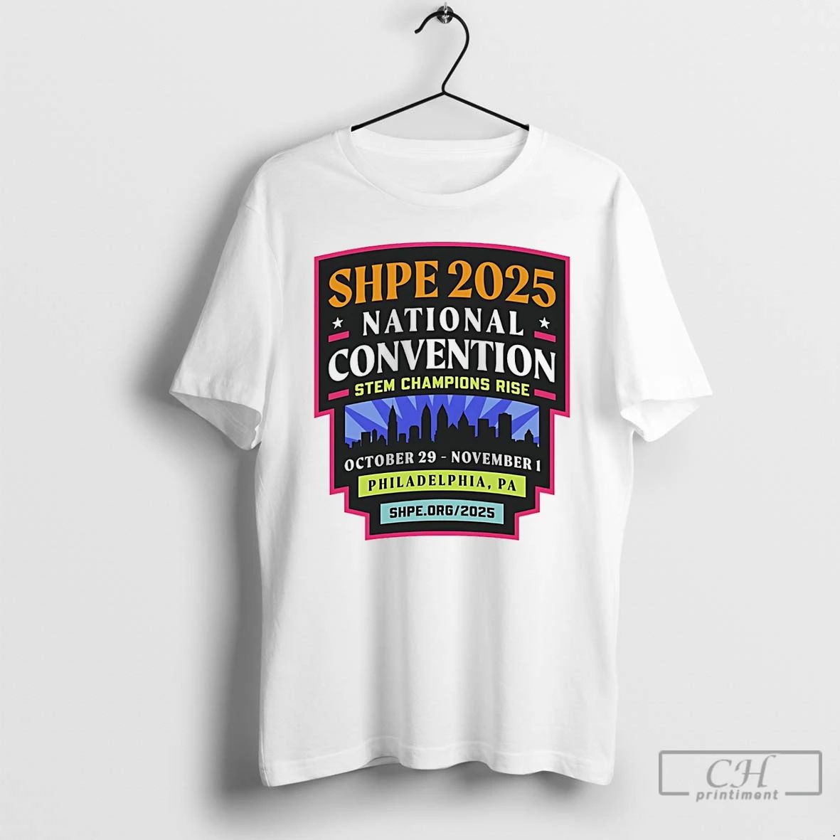 Classic Shpe 2025 National Convention Stem Champions Rise T Shirts Hoodie Longsleeve