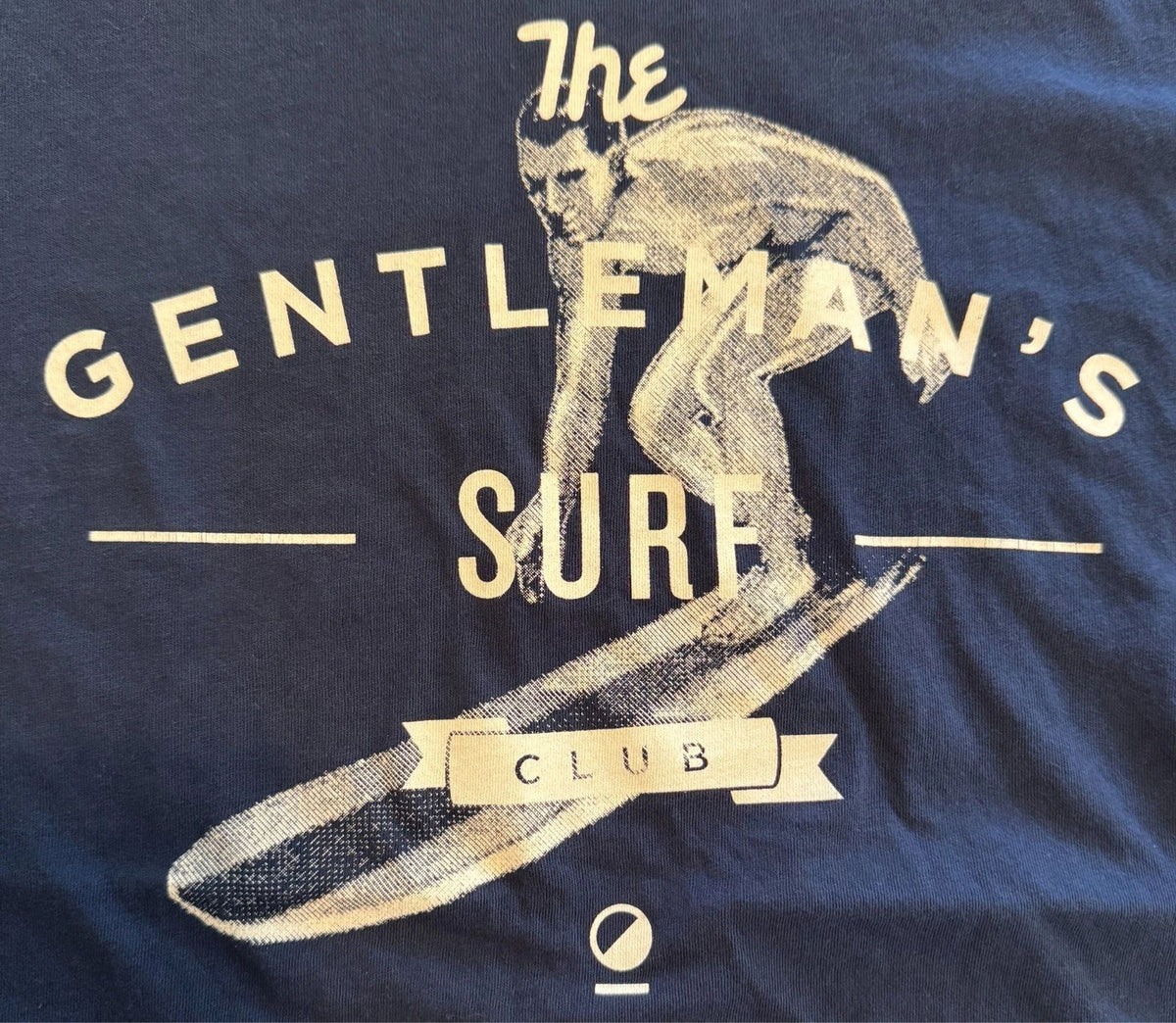 The Gentleman's Surf Club by Wellen 'Come Play' navy blue XL T-shirt ss crew