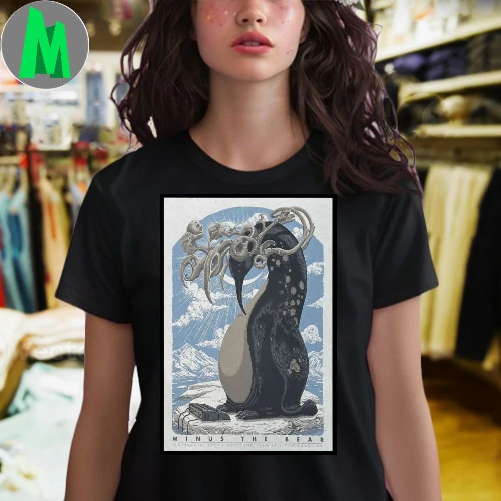 Minus The Bear Roseland Theater Portland 2025 Poster Shirt