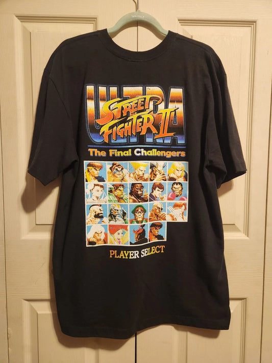Street Fighter vintage style t shirt