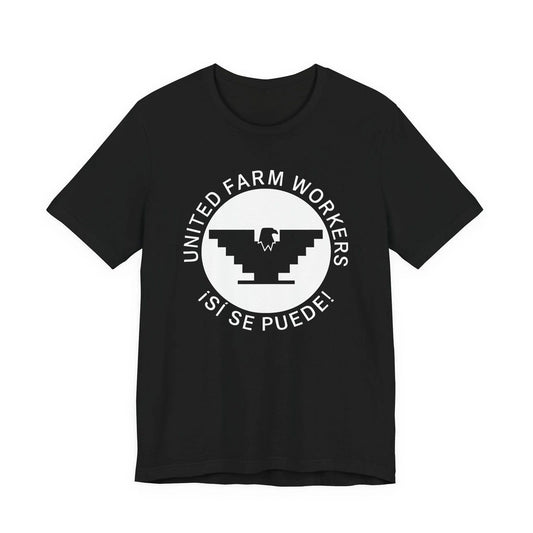 United Farm Workers Style Vintage Logo Graphic Unisex T-Shirt Labor Tee S–5XL