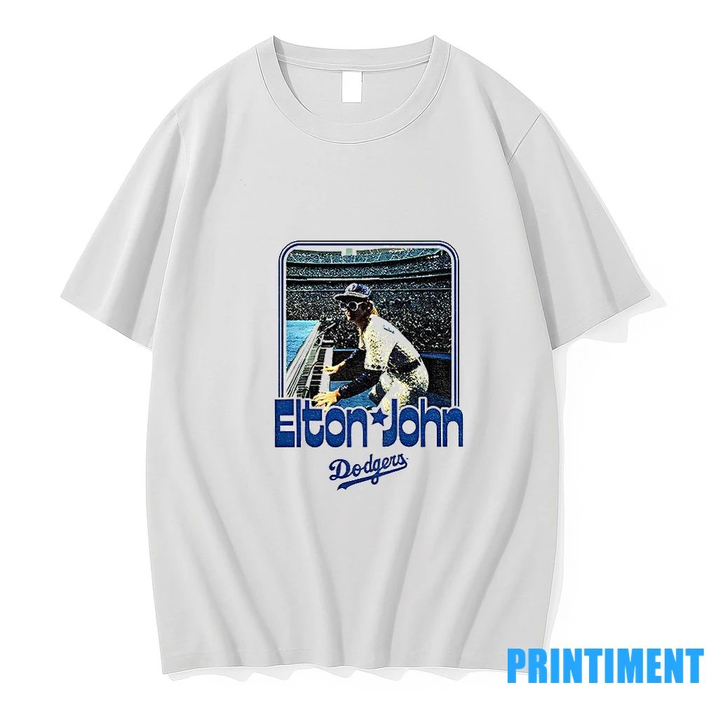 Elton John Los Angeles Dodgers Mlb Baseball World Series 2025 Tshirts Sweater
