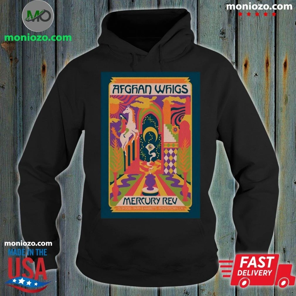 The Afghan Whigs At Pappy-Harriet’s On May 24 2026 Poster Shirt