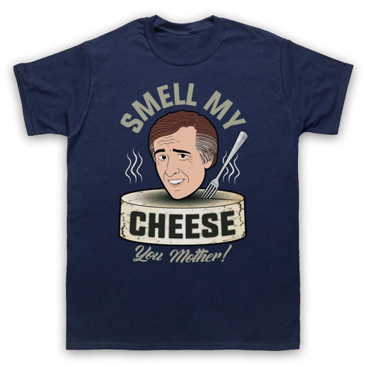 ALAN PARTRIDGE SMELL MY CHEESE YOU MOTHER COOGAN TV MENS & WOMENS T-SHIRT
