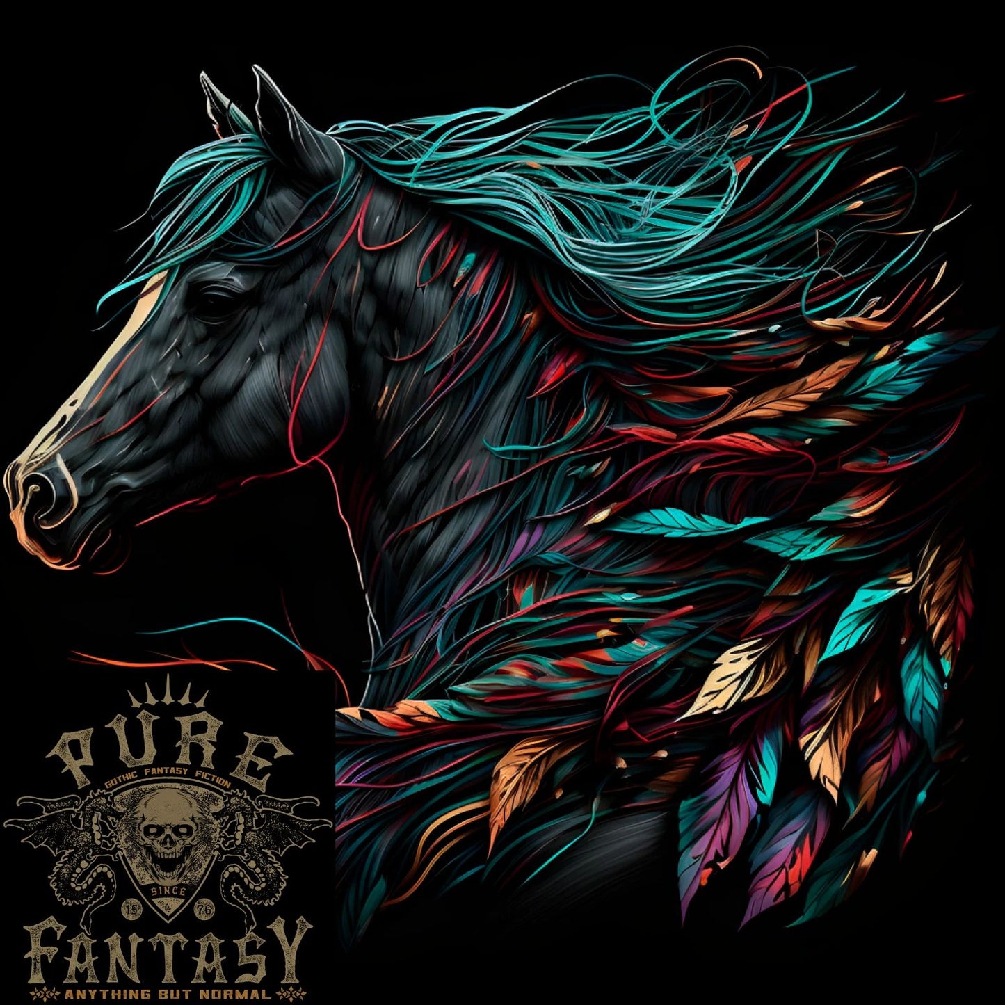 A Fantasy Horse With Feathers Pegasus Mens Light Cotton T-Shirt