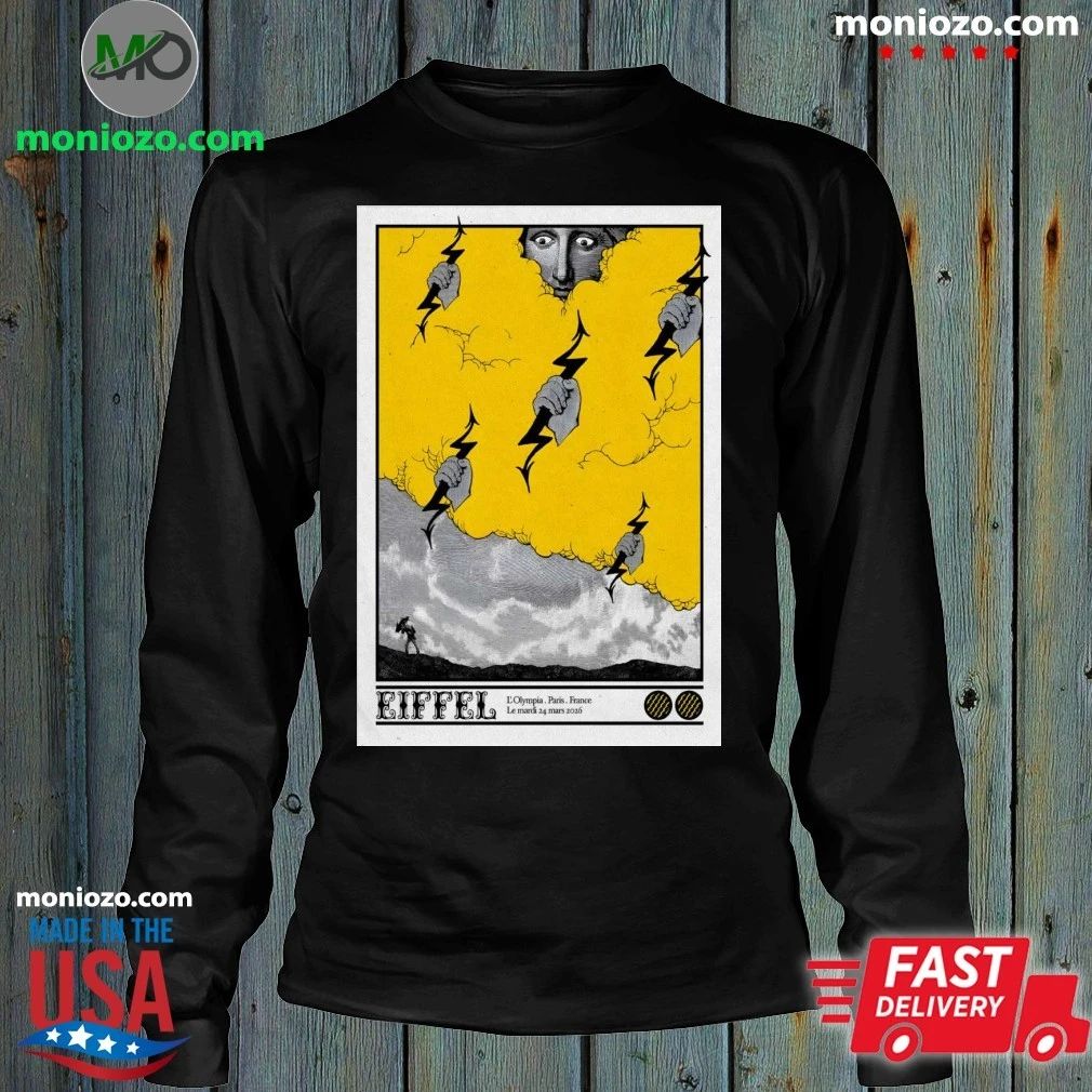 Eiffel L’Olympia Paris France Mar 24 2026 Poster T-Shirt