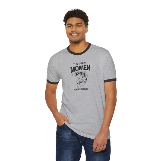 Great Moments of Fishing Unisex Cotton Ringer T-Shirt, Fishing Gift, [...]