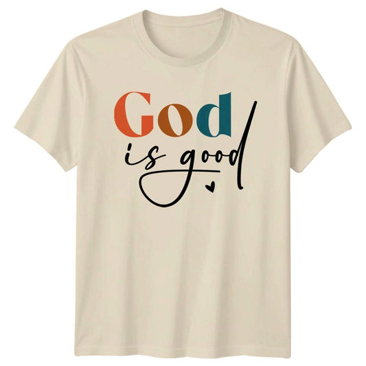 God Is Good T-Shirt Christian Inspiration Faith Gift For Him And Her
