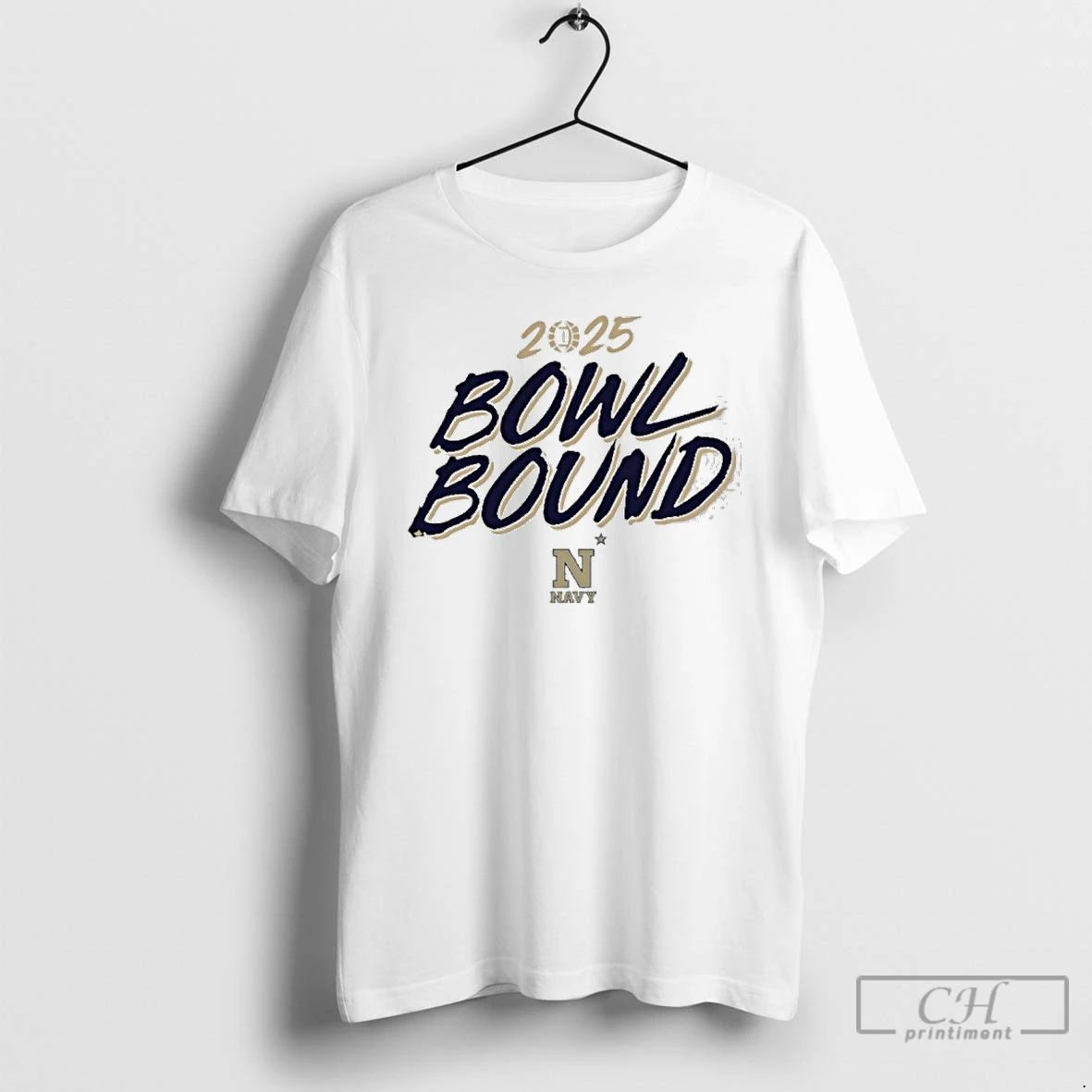 Classic Navy Midshipmen Bowl Season Bound 2025 T Shirts