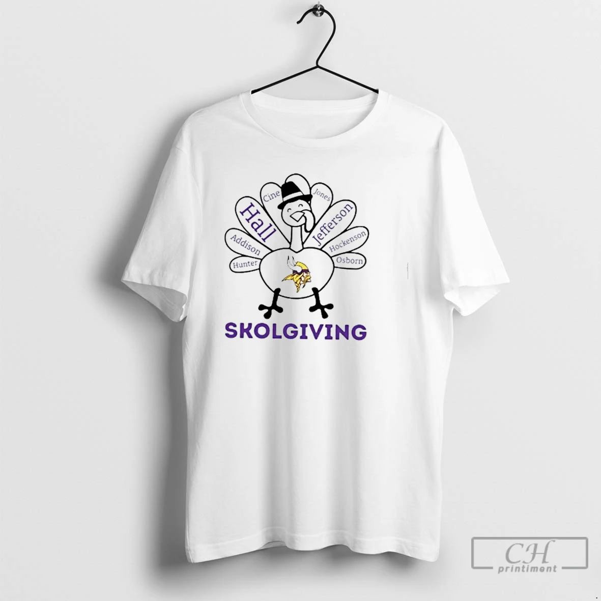 Premium Skolgiving Minnesota Vikings X Thanksgiving T Shirts