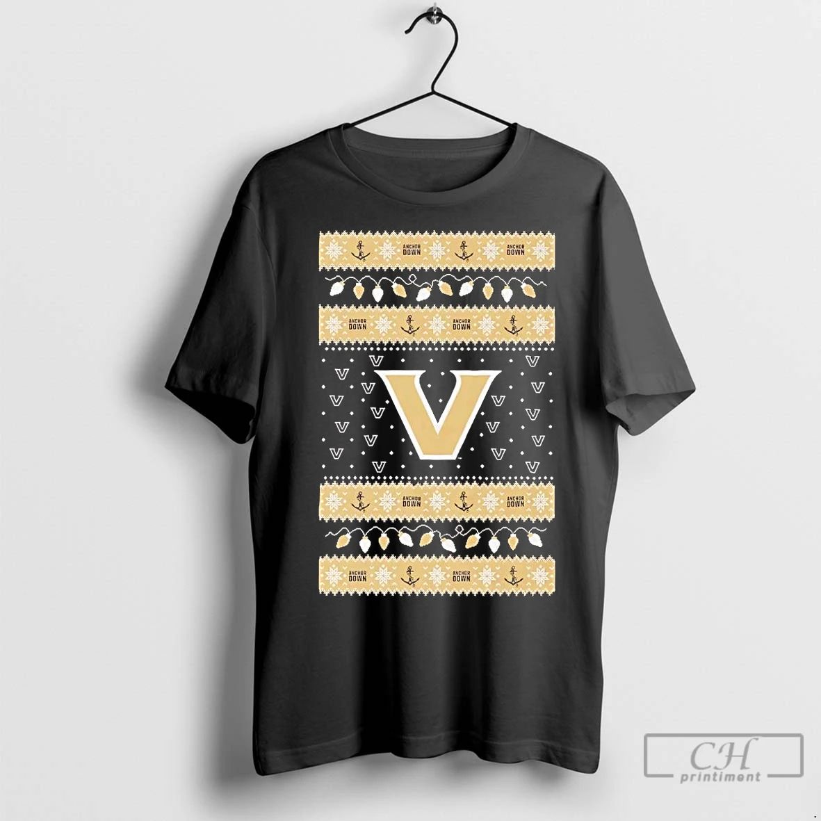 Premium Vanderbilt Commodores Ugly Christmas Light