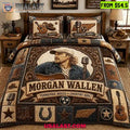 Morgan Wallen Country Soul Quilt Bedding Set