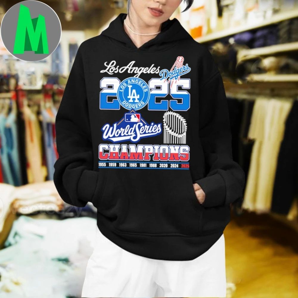 2025 world series champions los angeles dodgers baseball Logo T-Shirt