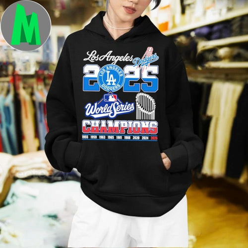 2025 world series champions los angeles dodgers baseball Logo T-Shirt