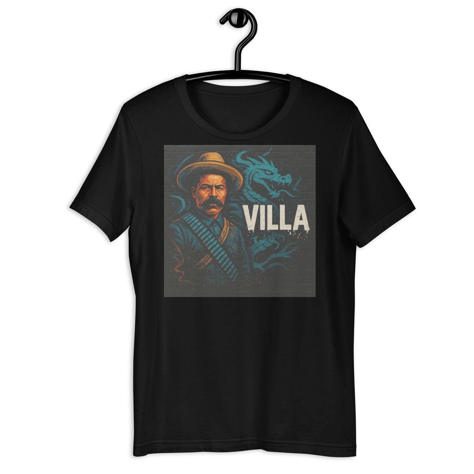 Pancho Villa Dragon Street Art Shirt Mexican