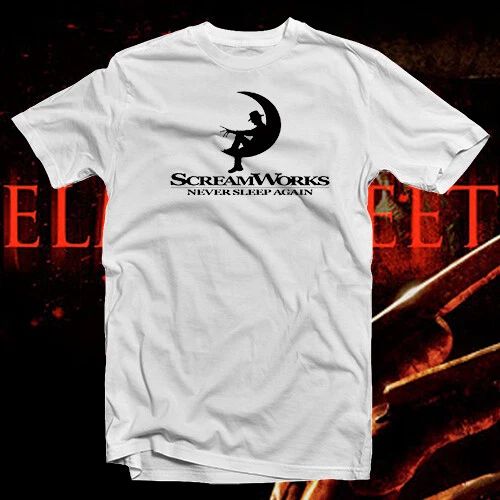 Scream Works COTTON T-Shirt Freddy Krueger Nightmare Elm Street Dream Warriors