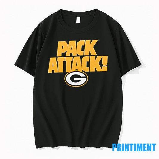 Green Bay Packers Attack Logo Tshirts Sweater
