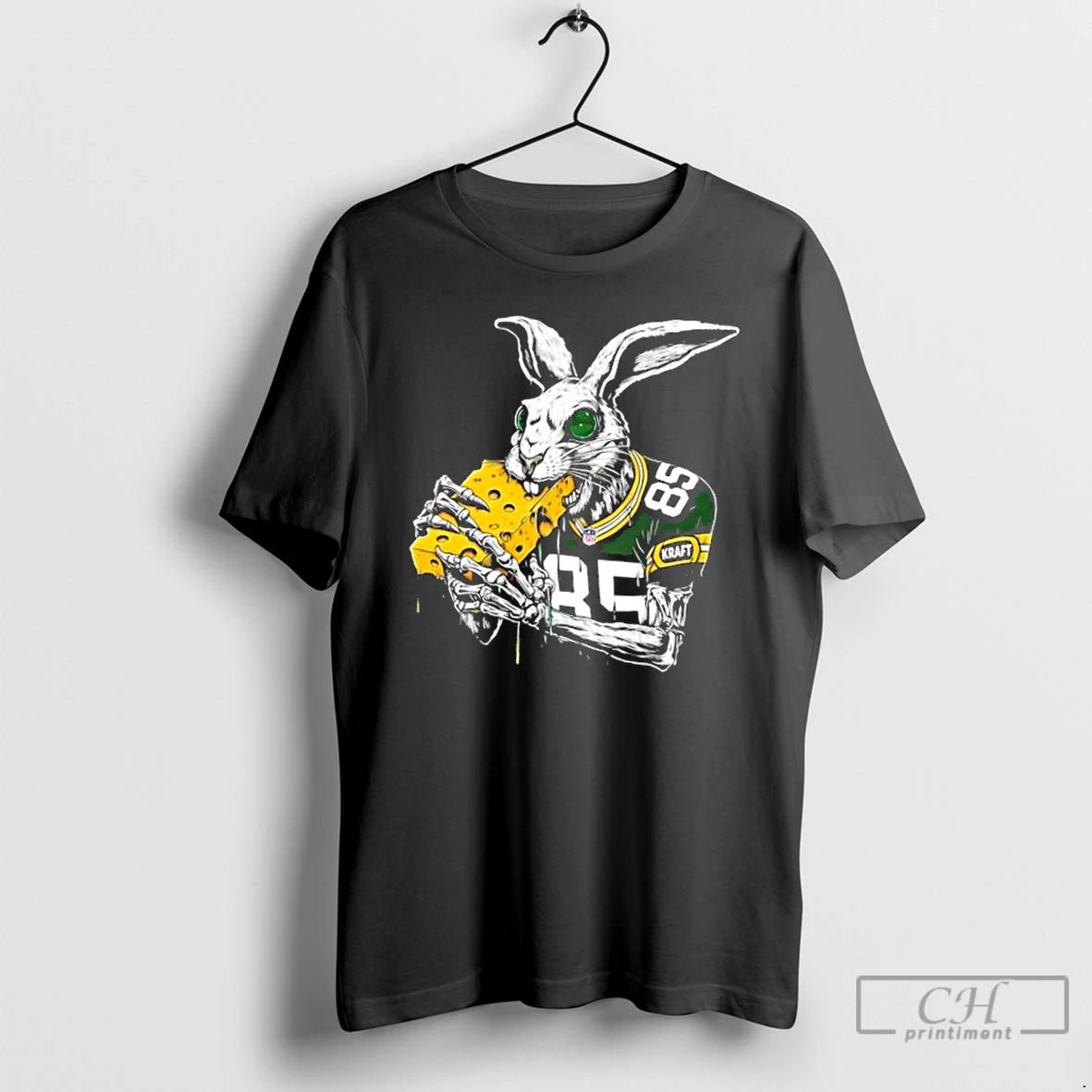 Classic Tucker Kraft White Pack Rabbit Zombie Horror T Shirts