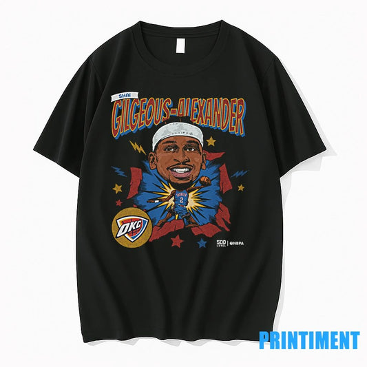 Shai Gilgeous Alexander Oklahoma City Thunder T Shirt Nba Nbpa 17 Tshirts Sweater