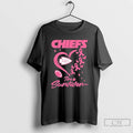 Premium Kansas City Chiefs Heart Logo Im A Survivor Ball T Shirts