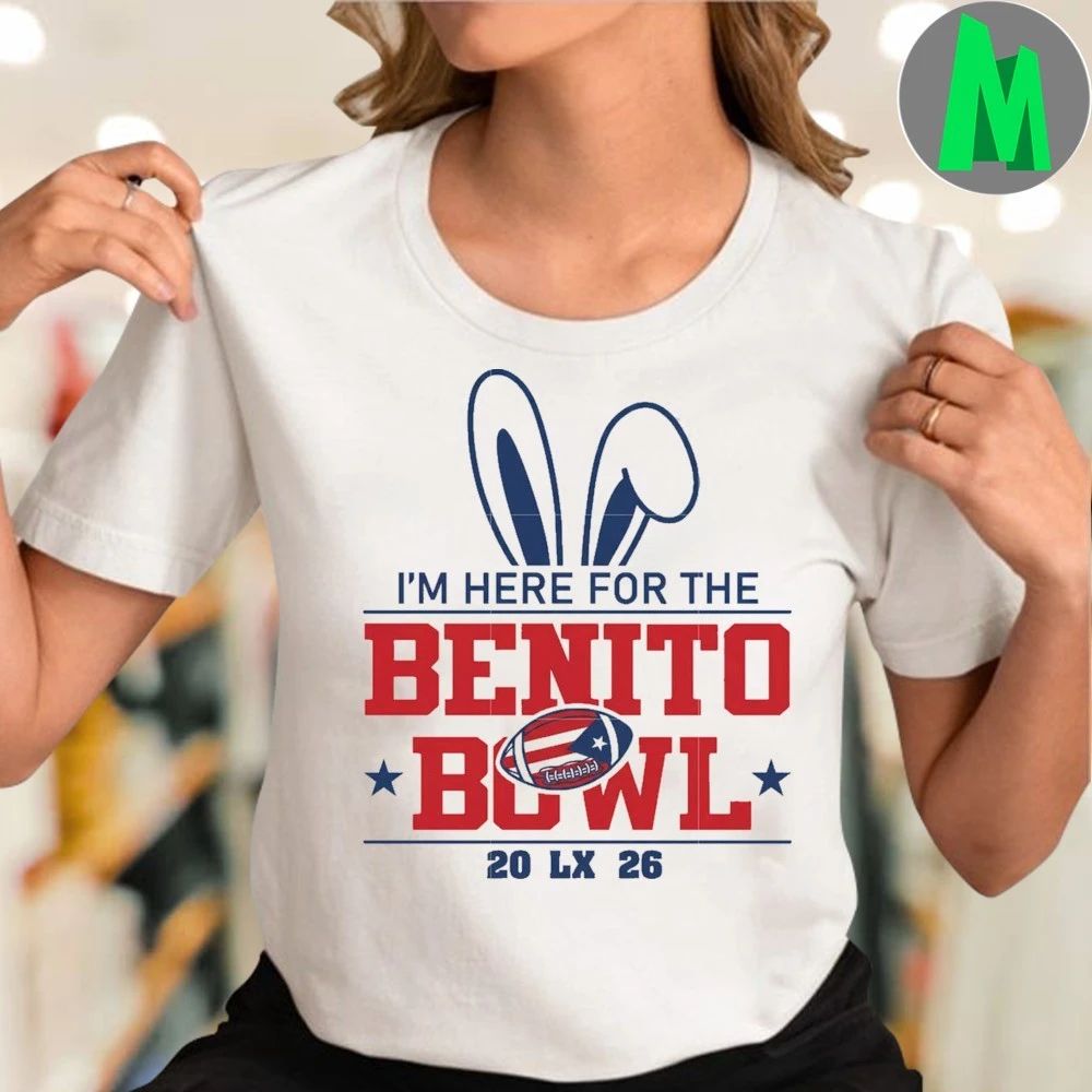 I’m here for the benito bowl logo shirt