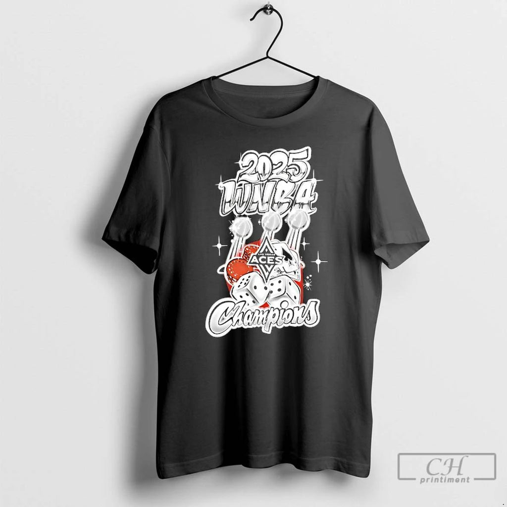 Premium Wnba Finals Las Vegas Aces Basketball Champions 2025 T Shirts