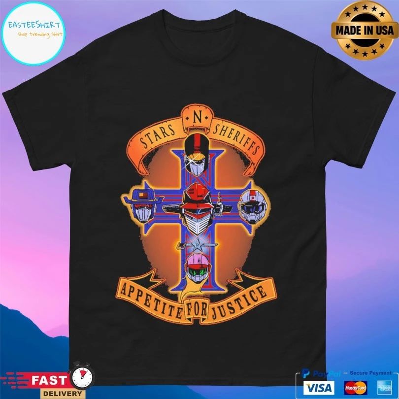 Stars N Sheriff’s Appetite For Justice T-shirt