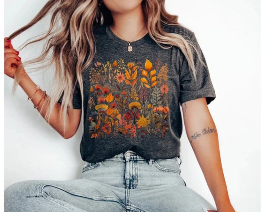 Cottagecore Granola Girl Boho Comfort Tee Aesthetic Nature Gift