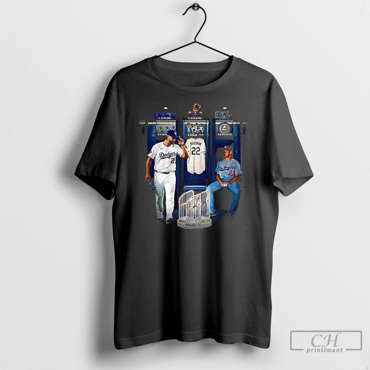 Classic Clayton Kershaw Locker Room Los Angeles Dodgers 2025 World Series Champion