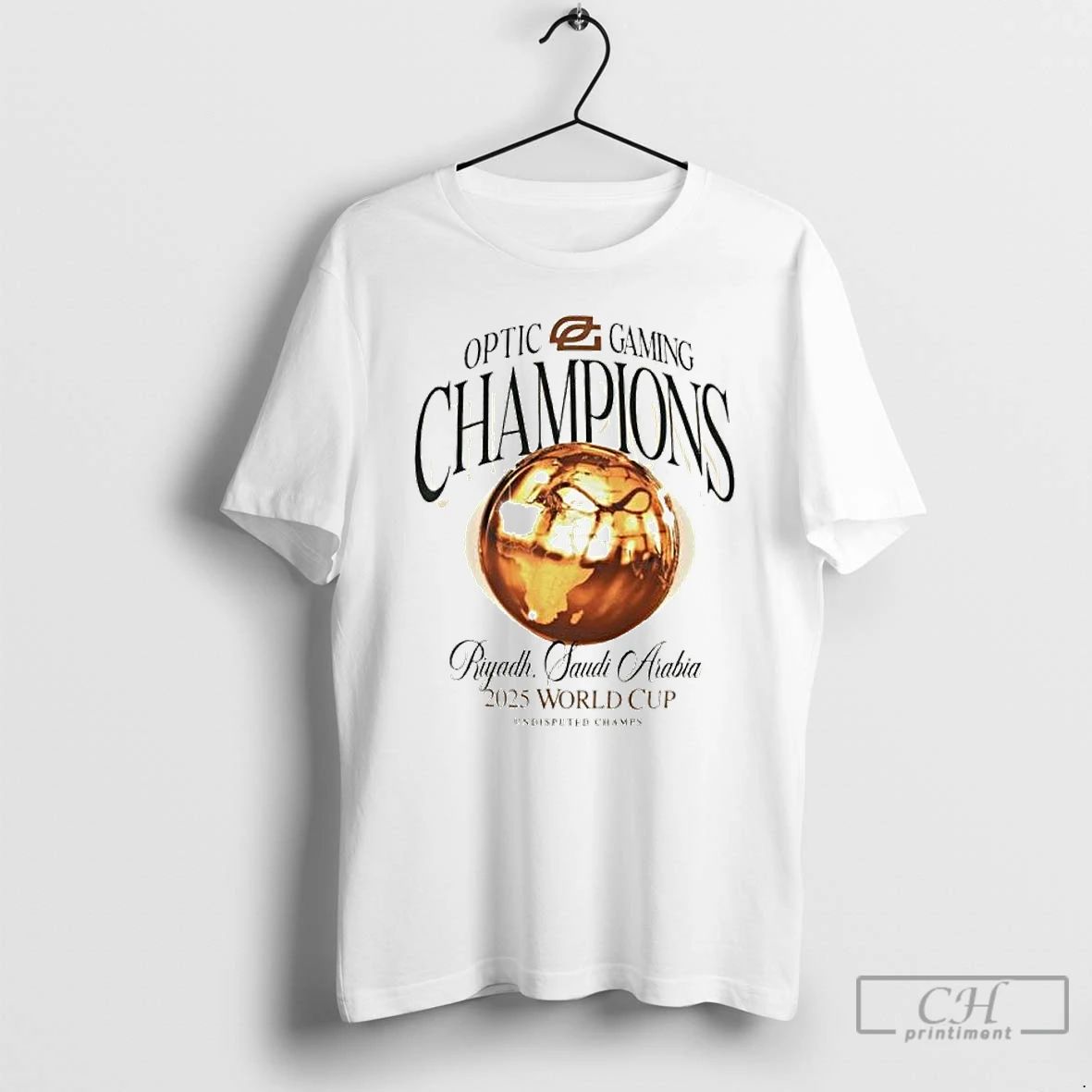 Classic Optic Gaming Champions Riyadh Saudi Arabia 2025 World Cup Ornaments T Shirts