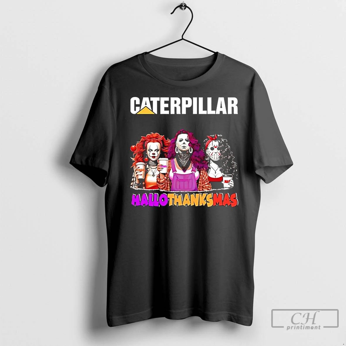 Premium Horror Girls Caterpillar Hallothanksmas
