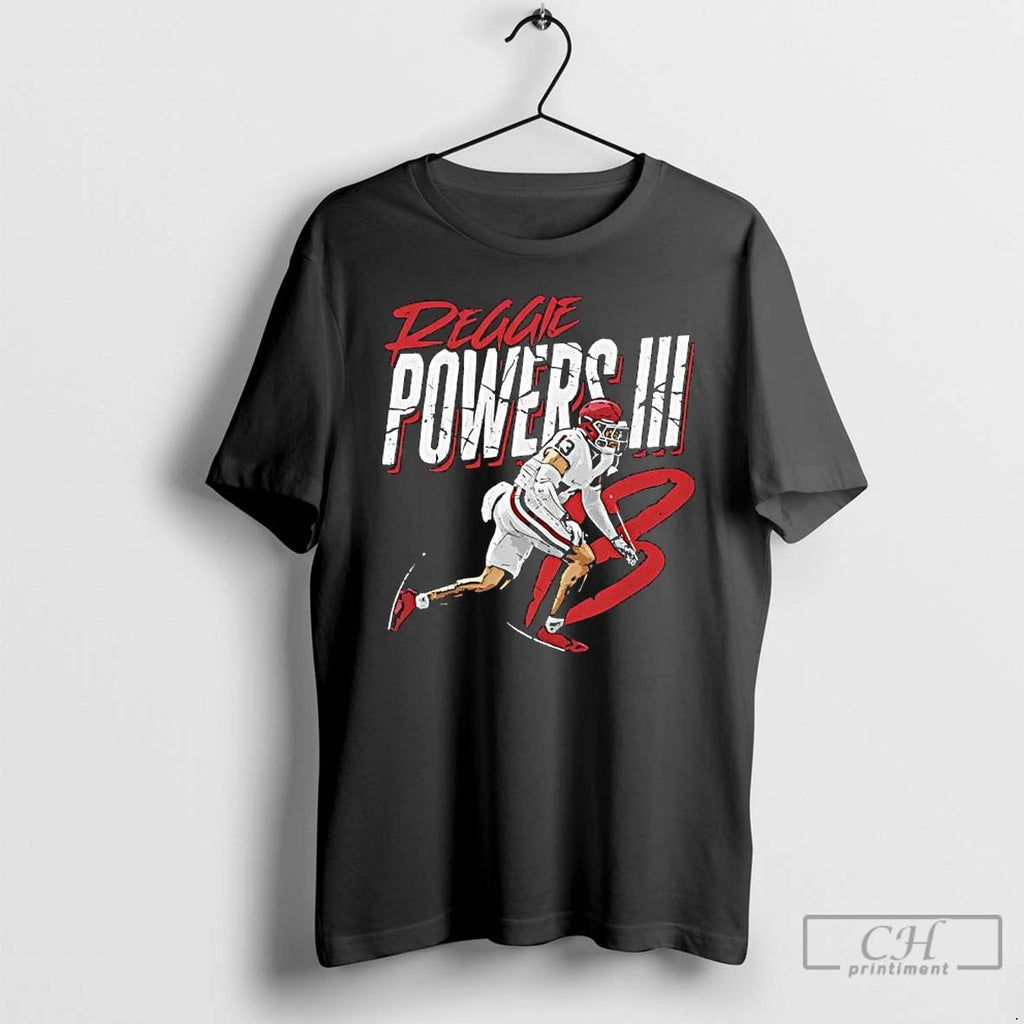 Premium Reggie Powers Iii College Crack T Shirts