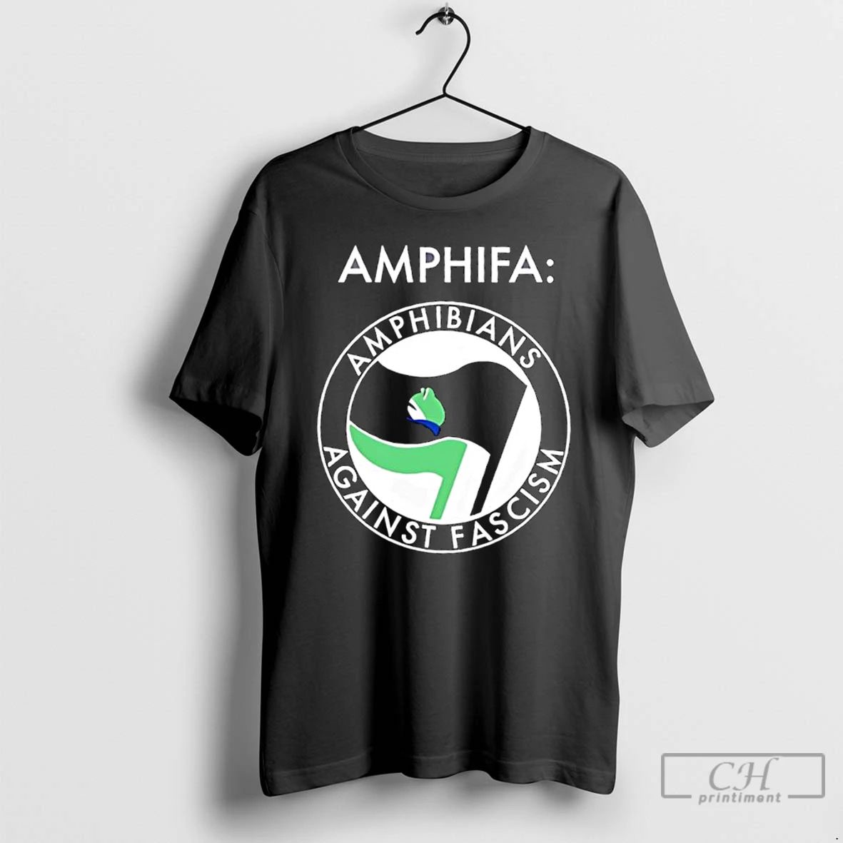 Classic Frog Amphifa Amphibians Against Fascism T Shirts