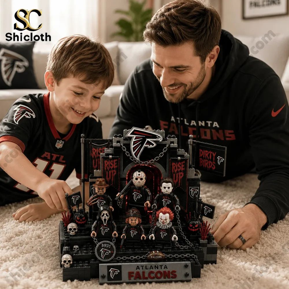 Atlanta Falcons x Halloween Building Brick Sets 2026