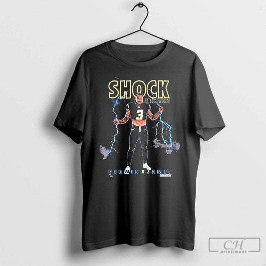 Classic Shock Treatment Derwin James Chargers T Shirts